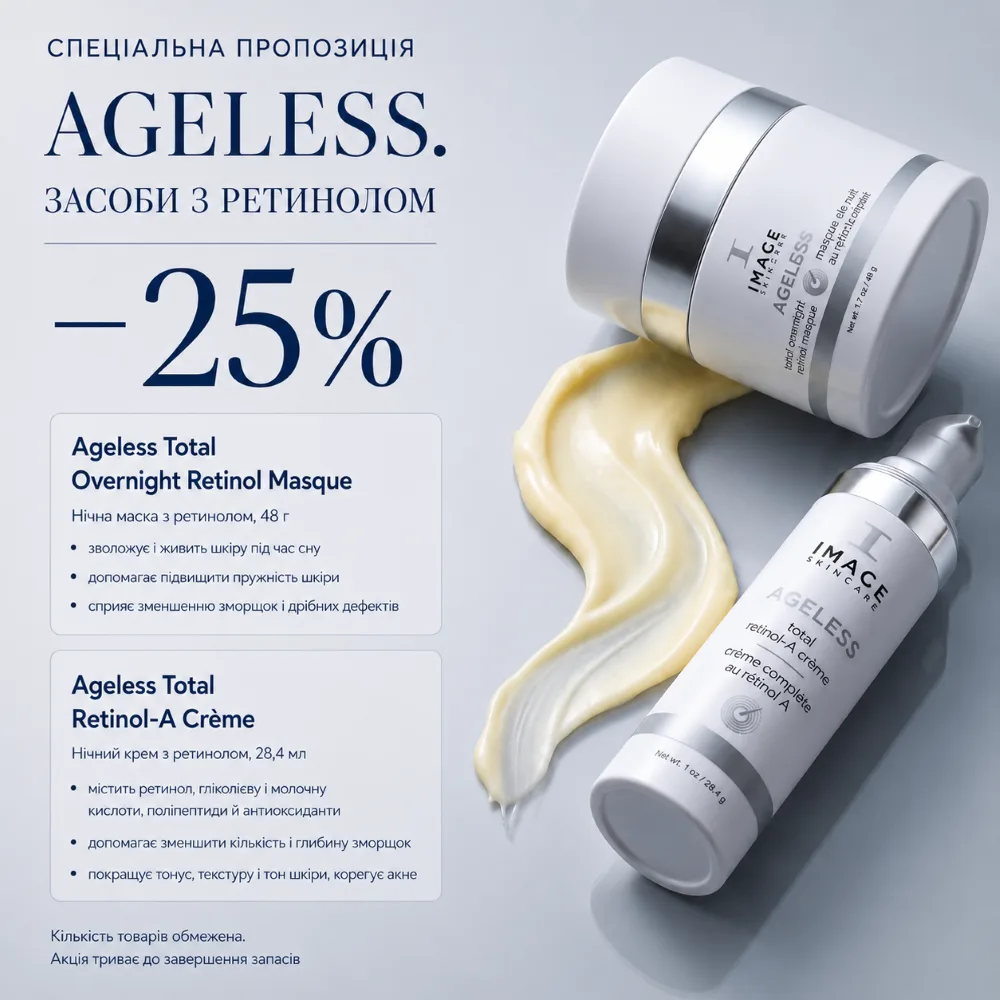 Средства с ретинолом Image Skincare со скидкой -25%