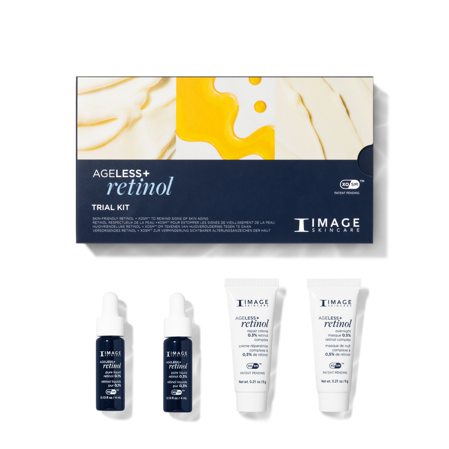 Набір для знайомства з ретинолом AGELESS+ Retinols купити в Україні