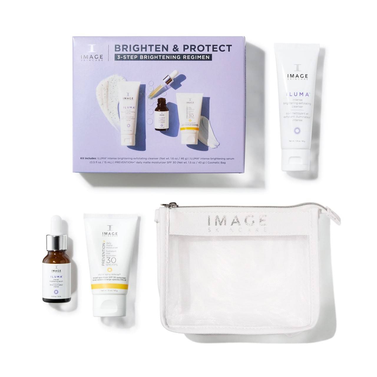 Набір для освітлення та захисту шкіри обличчя Brighten & Protect